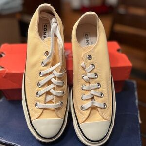 Converse Mustard Canvas Shoes